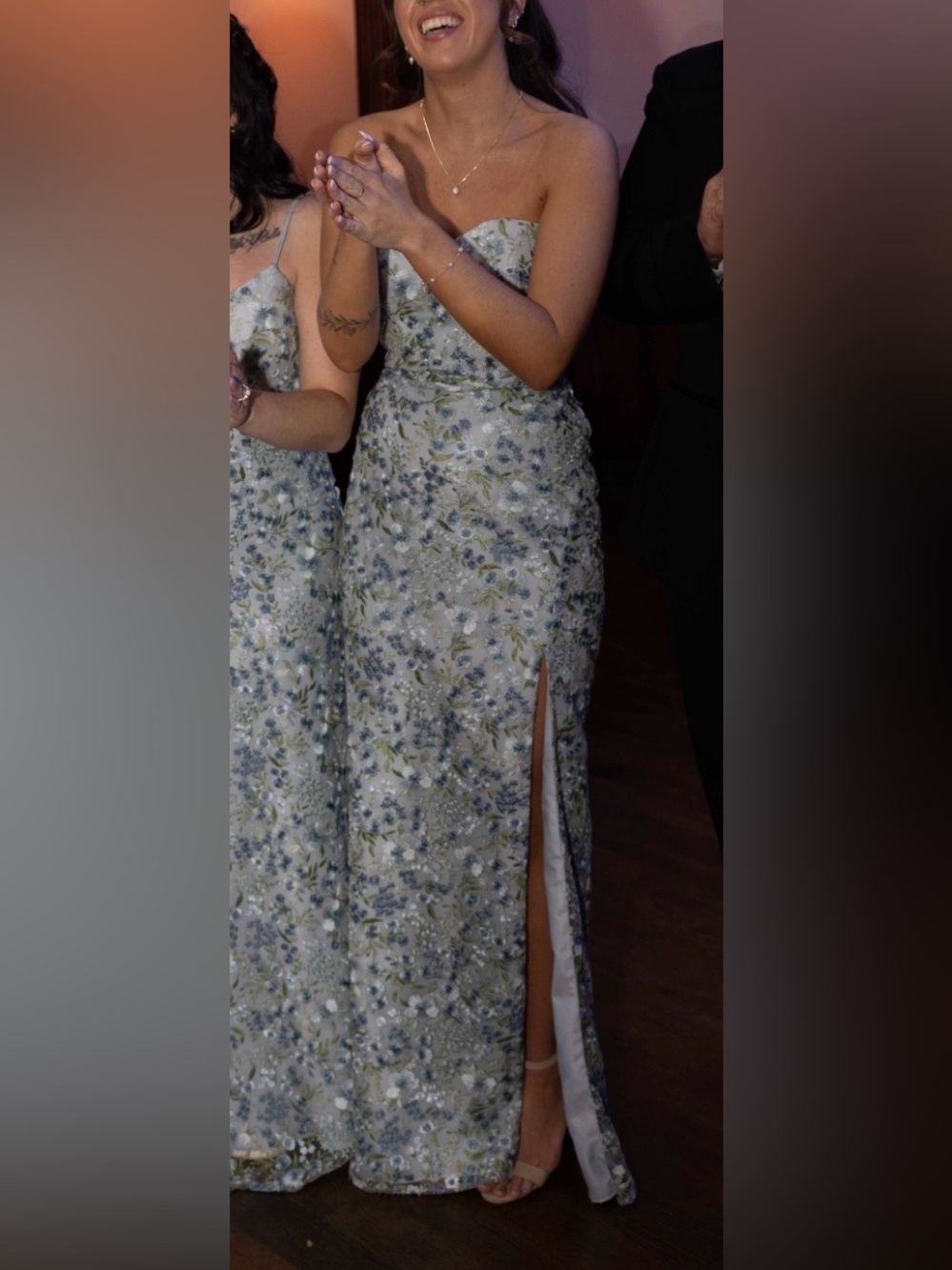 Custom Jenny Yoo Mercy Ophelia Bridesmaid Dress Size 2 - Picture 3 of 4